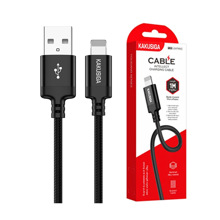 KAKU KSC-652 nylon braided flex line data cable mobile phone charging USB cable (V8)