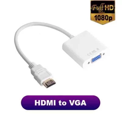 HDMI TO VGA+AV CABLE +IC